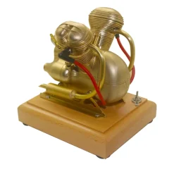 V35 3.2cc Mini OHV Horizontal V-Twin Four-stroke Gasoline Engine Internal Combustion Engine Motorcycle Engine Model