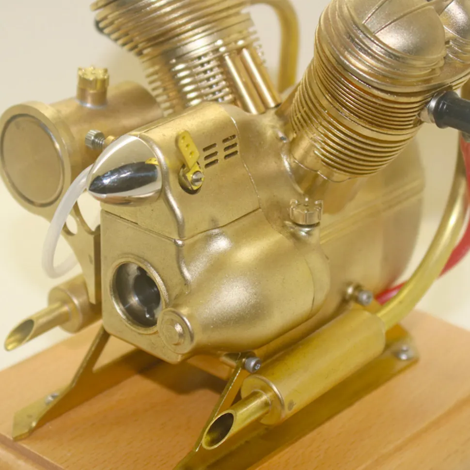V35 3.2cc Mini OHV Horizontal V-Twin Four-stroke Gasoline Engine Internal Combustion Engine Motorcycle Engine Model