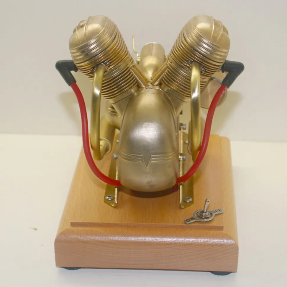 V35 3.2cc Mini OHV Horizontal V-Twin Four-stroke Gasoline Engine Internal Combustion Engine Motorcycle Engine Model