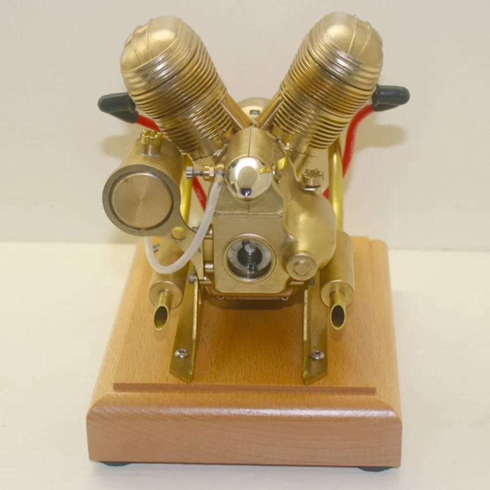 V35 3.2cc Mini OHV Horizontal V-Twin Four-stroke Gasoline Engine Internal Combustion Engine Motorcycle Engine Model