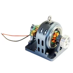 12V DC Micro Generator with Pulley Wheel & Belt - DIY Upgrade Accessories for Steam/Internal Combustion Engine Models