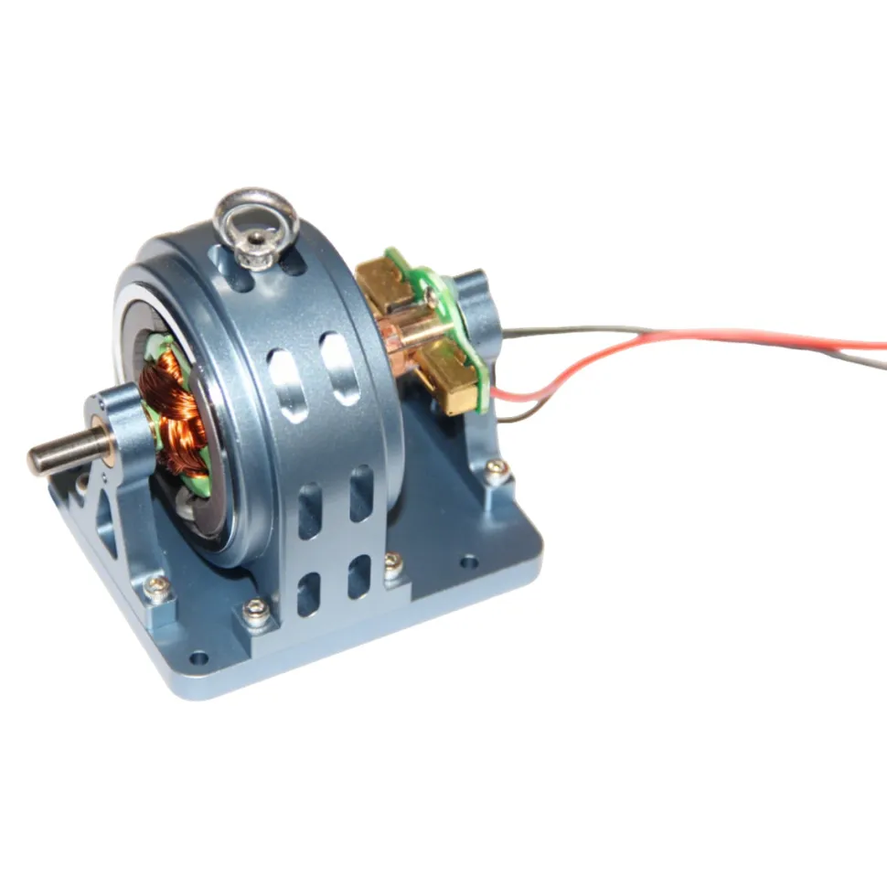 12V DC Micro Generator with Pulley Wheel & Belt - DIY Upgrade Accessories for Steam/Internal Combustion Engine Models