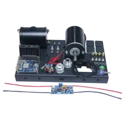 12V DC Modified Generator Kit & Base for SEMTO ST-NF2 Engine Model DIY Modelling Kit