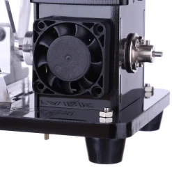 V8 Electromagnetic Engine 5V 4W 8 Coils High Speed V-Shaped Automobile Engine Model for Gift Collection