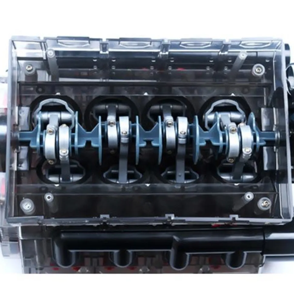 V8 Engine Model Kit - Build Your Own V8 Engine - Science Experiment STEM Toy - Enginediy