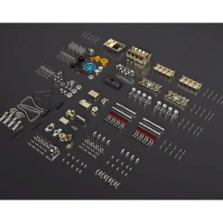 V8 Engine Model Kit that Works - Build Your Own V8 Engine - TECHING 1: 3 Full Metal V8 Car Engine Model Kit 500+Pcs