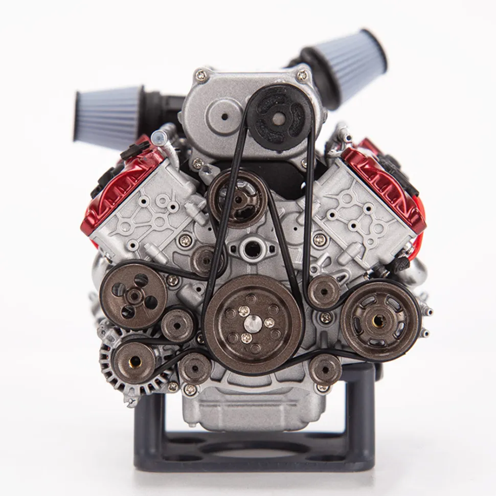V8 Engine Model Kit that Works - Build Your Own V8 Engine - V8 Engine for Capra VS4-10