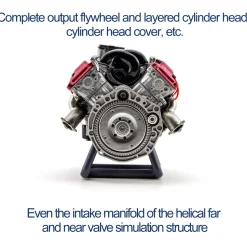 V8 Engine Model Kit that Works - Build Your Own V8 Engine - V8 Engine for Capra VS4-10