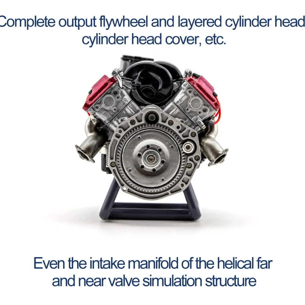 V8 Engine Model Kit that Works - Build Your Own V8 Engine - V8 Engine for Capra VS4-10