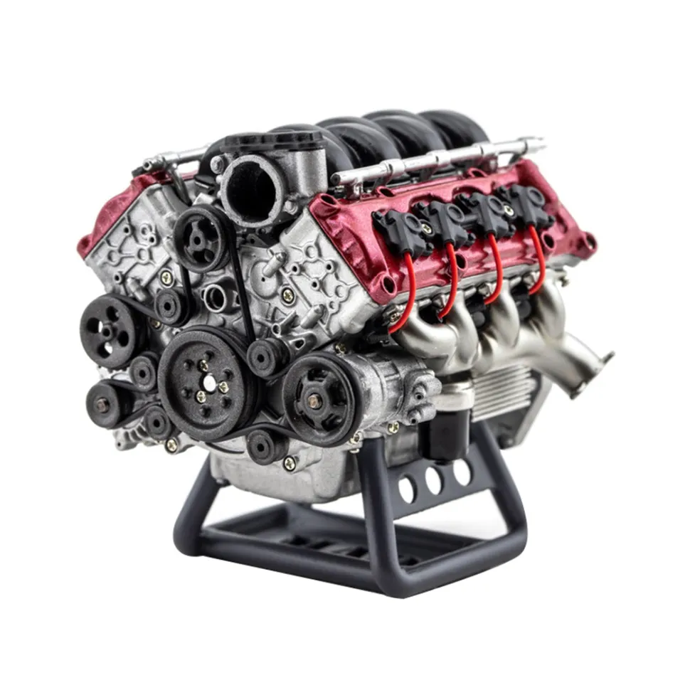 V8 Engine Model Kit that Works - Build Your Own V8 Engine - V8 Engine for Capra VS4-10