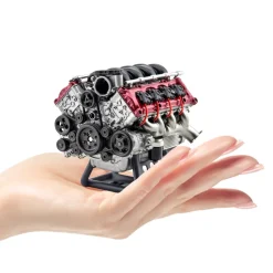 V8 Engine Model Kit that Works - Build Your Own V8 Engine - V8 Engine for Capra VS4-10
