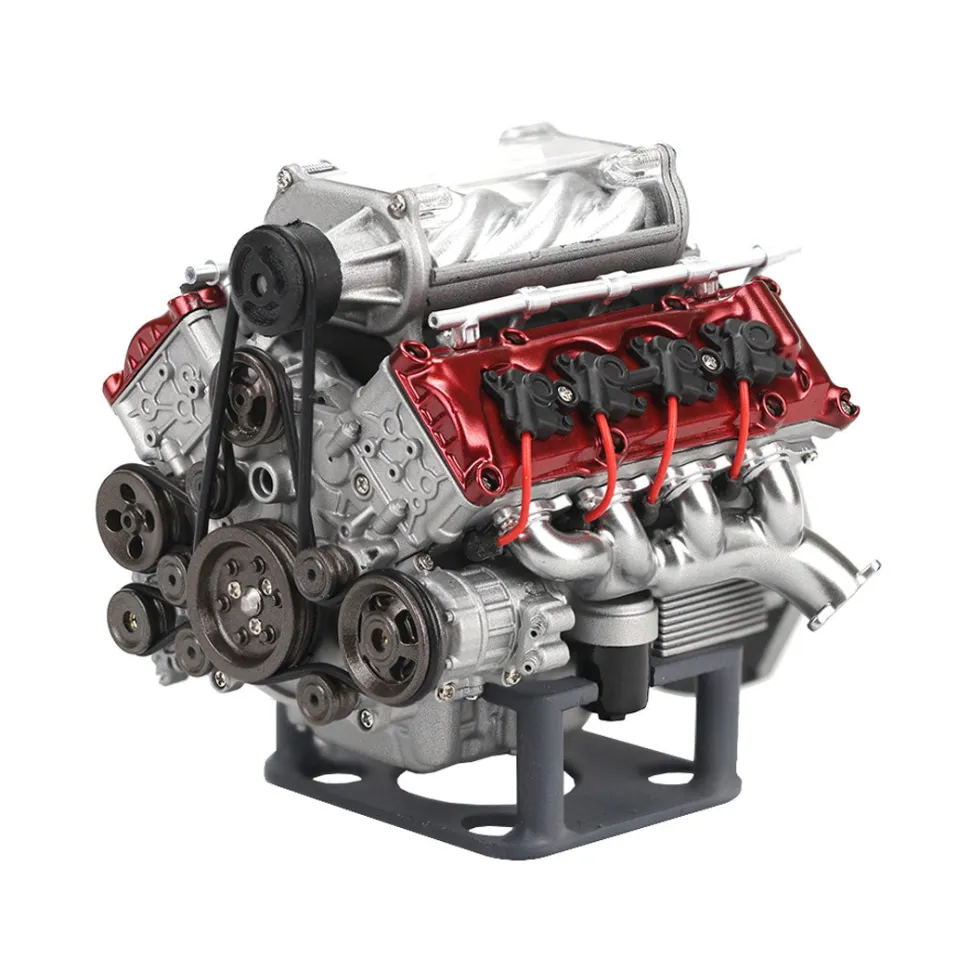 V8 Engine Model Kit that Works - Build Your Own V8 Engine - V8 Engine for Capra VS4-10
