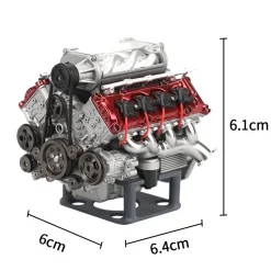 V8 Engine Model Kit that Works - Build Your Own V8 Engine - V8 Engine for Capra VS4-10