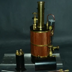 Vertical Boiler Steam Boiler Model for Steam Ship Engine Model - 230ml