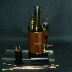 Vertical Boiler Steam Boiler Model for Steam Ship Engine Model - 230ml