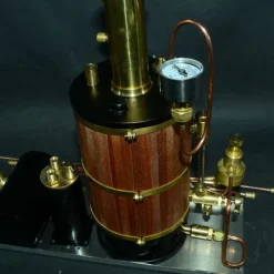 Vertical Boiler Steam Boiler Model for Steam Ship Engine Model - 230ml