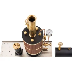 Vertical Boiler Steam Boiler Model for Steam Ship Engine Model - 230ml