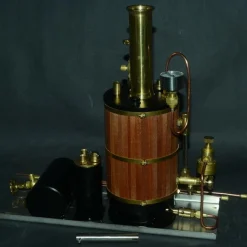 Vertical Boiler Steam Boiler Model for Steam Ship Engine Model - 230ml