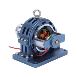12V Mini High Magnetic DC Generator Model for HOWIN/ENJOMOR/RETROL/SEMTO Engine Models DIY Modification (Blue)
