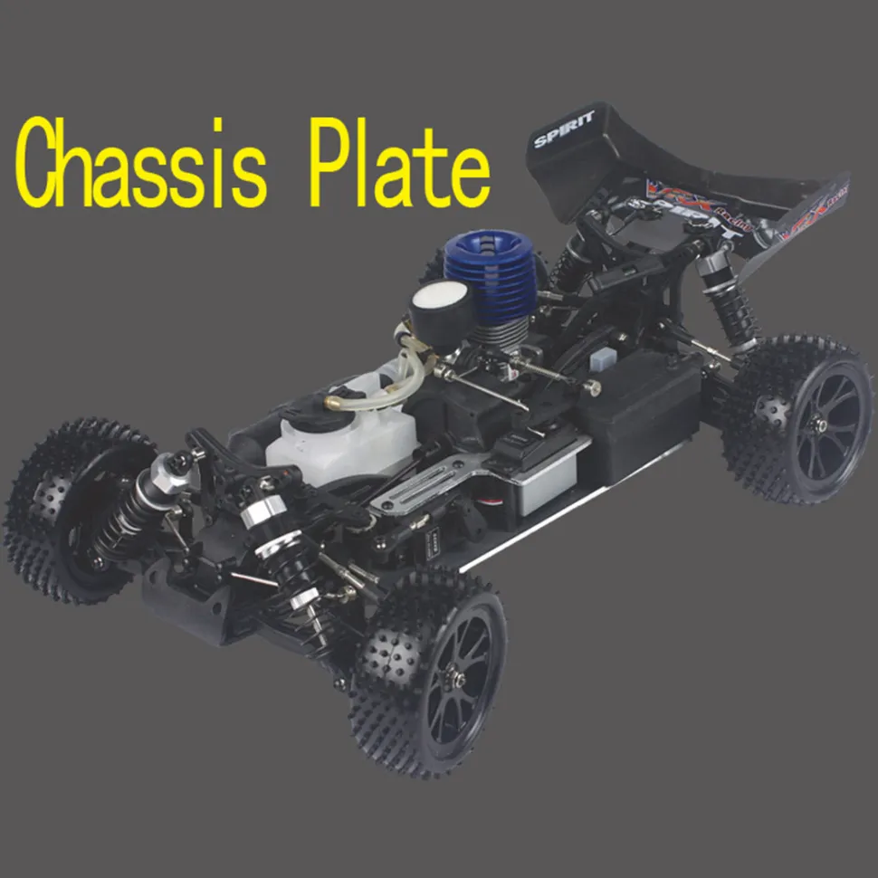 VRX RH1007 RC Car 1/10 Scale 2.4G 4WD 60km/h High Speed Force 18 Nitro Engine Off-road RTR Truck