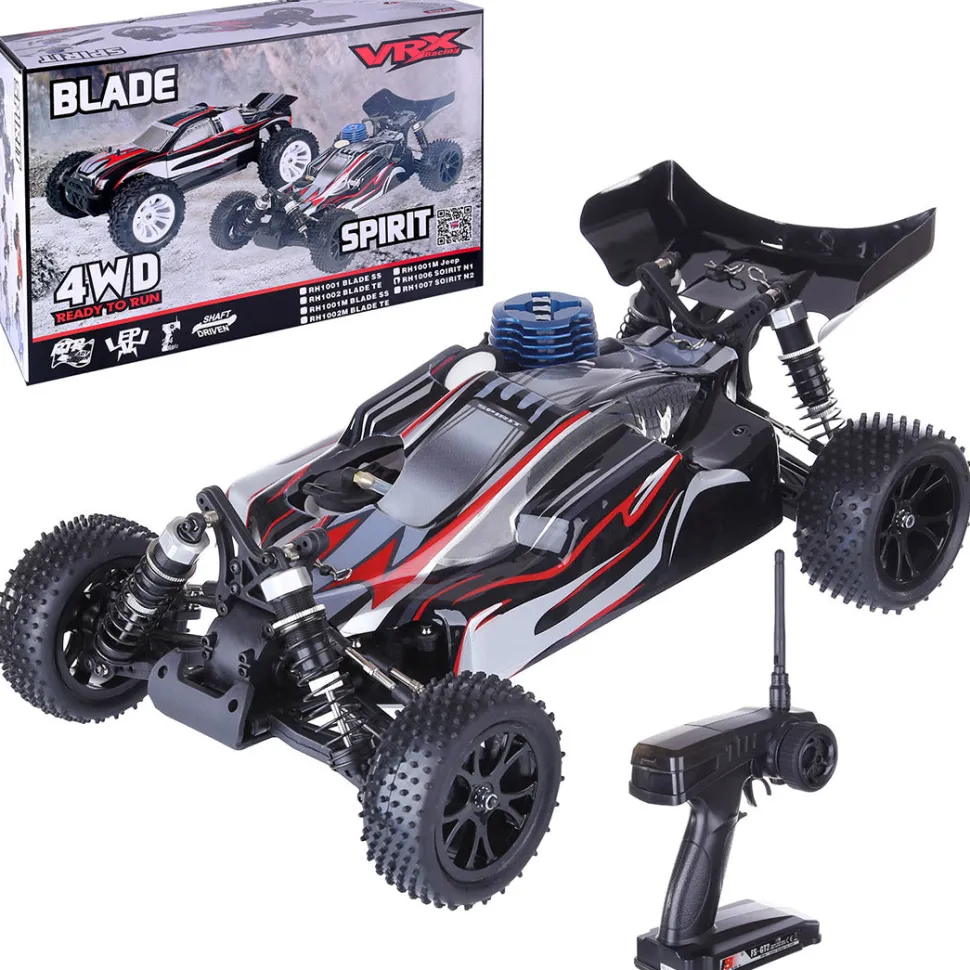 VRX RH1007 RC Car 1/10 Scale 2.4G 4WD 60km/h High Speed Force 18 Nitro Engine Off-road RTR Truck