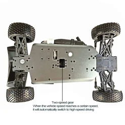 VRX RH1007 RC Car 1/10 Scale 2.4G 4WD 60km/h High Speed Force 18 Nitro Engine Off-road RTR Truck
