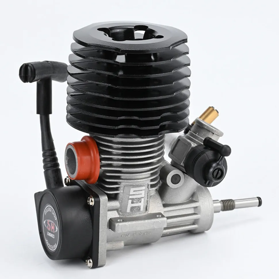 VRX SH.28 4.57cc Pull Start Engine Model for 1/8 Scale Methanol Fuel-Powered RC Car