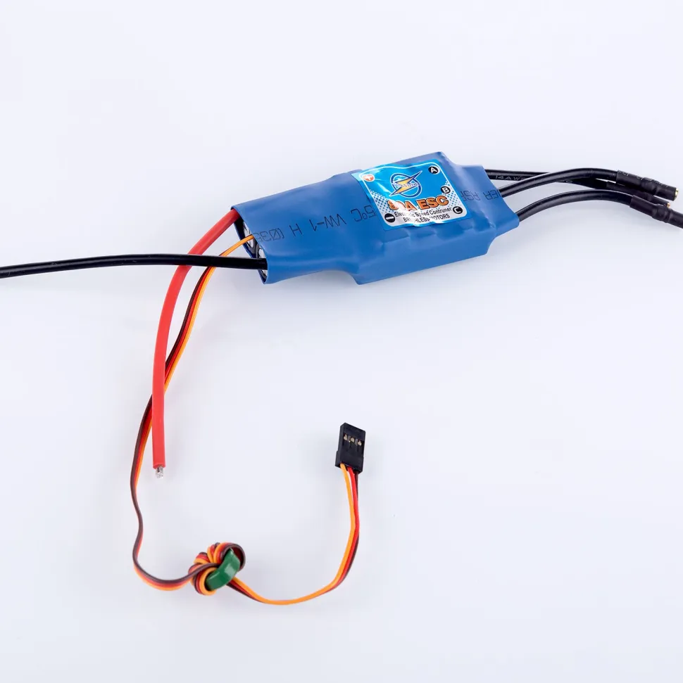 12V-24V 80A Brushless ESC for In-line Four-cylinder Gasoline Engine Model