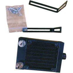 Water-Cooling Radiator Tank Water Outlet Assembly + Bracket Kit for CISON Engine Models