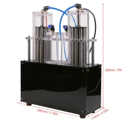 Water Electrolysis Machine - Oxygen Generator - Water Electrolysis Device with Double Outlet (Hydrogen and Oxygen Separated) - Enginediy