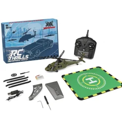 WL K170 Black Hawk UH-60L 170 Size 2.4G 4CH Flybarless RC Helicopter with Adjustable Left and right Hand Throttle (RTF Version)