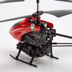 WL V398-C Missile Aircraft 2.4G 4CH Dual-Blade RC Helicopter With Adjustable Left/Right Hand Throttle