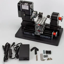 60W Metal Machine Tool Assembly Model with Base (100PCS+) - Machine Tool DIY Assembly Kit