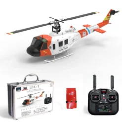 WOLFBUSH F07S UH-1 Huey – 6CH Brushless GPS RC Helicopter