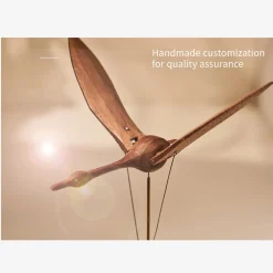 Wooden Flying Swan Music Box Dynamic Model