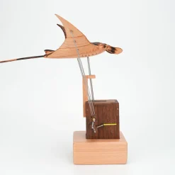 Wooden Manta Ray Bionic Marine Biological Dynamic Model