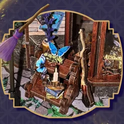 Wooden Time Magic Workshop DIY Miniature House 3D Model Kit