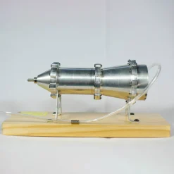 Working Multi-Stage Centrifugal Steam Turbine Model, Alloy External Combustion Engine Demonstration Model for Educational Science Teaching Display