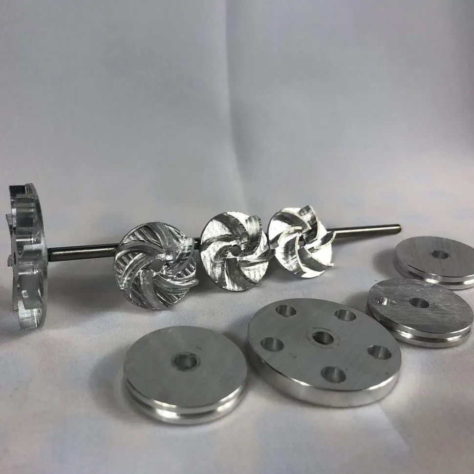 Working Multi-Stage Centrifugal Steam Turbine Model, Alloy External Combustion Engine Demonstration Model for Educational Science Teaching Display