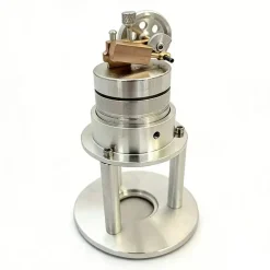 Working Vertical Single Cylinder Steam Engine Model for Collection and Education