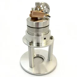 Working Vertical Single Cylinder Steam Engine Model for Collection and Education