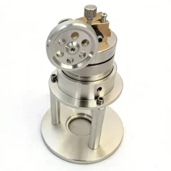Working Vertical Single Cylinder Steam Engine Model for Collection and Education