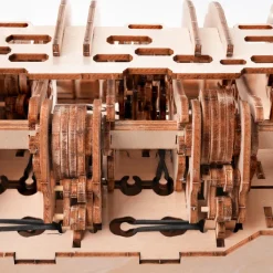 W12 Running Engine Model Kit 1400+ PCS Functional 3D Wooden Mechanical Car Engine