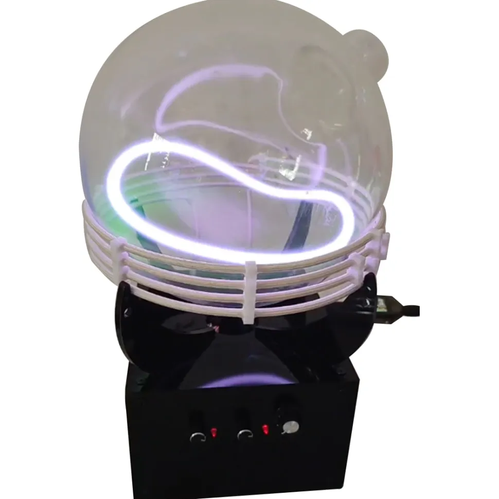 Xenon Gas Glow Ring Reactor Plasma Sphere – Interactive Science Desk Toy
