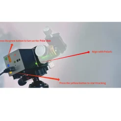 Xiaoxin Star Tracking Equatorial Mount-Astrophotography Rotating Head with Automatic Shutter Control
