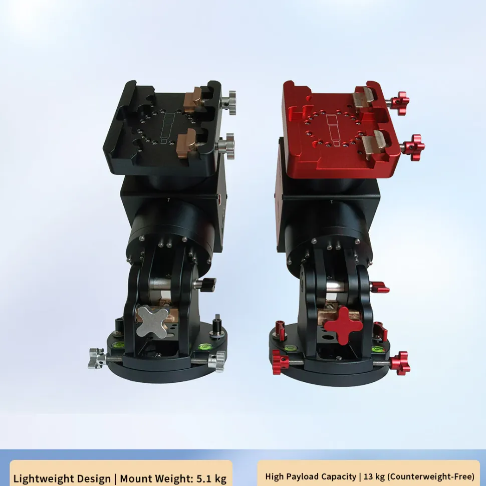 XJ HM-17 Harmonic Equatorial Mount with Hand Controller, Compatible with NINA, ASCAIR