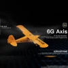 XK A160 J3 3D/6G 2.4G 5CH Brushless Scale RC Airplane Model, 650mm Wingspan EPP Fixed Wing Aircraft with Quick Release