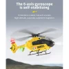 YU XIANG F06 RC Helicopter 1/36 Scale EC-135 2.4G 6-Channel Direct-Drive Brushless 3D Aerobatic Aircraft Model