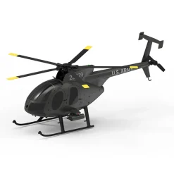 YU XIANG F119S MD500 1/16 Scale 250-Class RC Little Bird Helicopter – Flybarless 2.4G 9CH RTF Model with 6G/3D Flight Modes