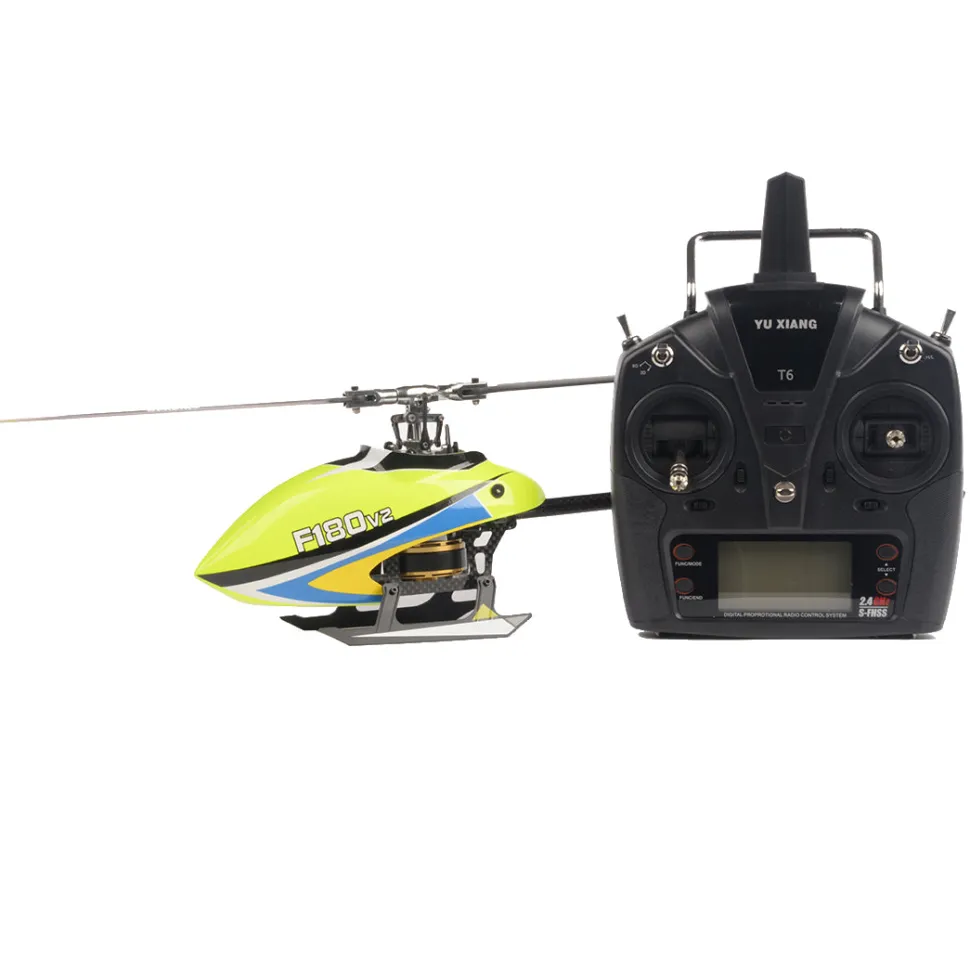 YUXIANG F180V2 2.4G 6CH Direct Drive RC Helicopter Model